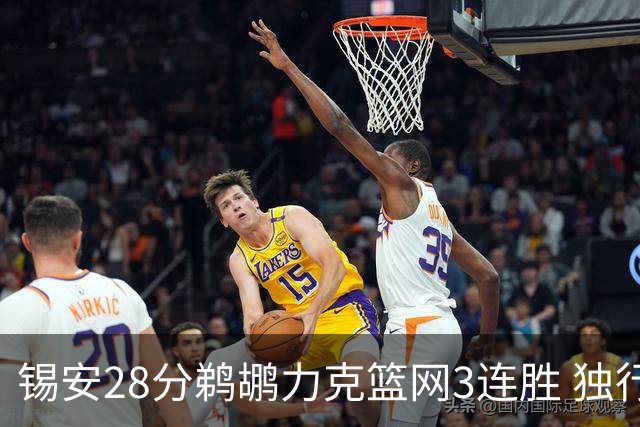 锡安28分鹈鹕力克篮网3连胜 独行侠险胜马刺
